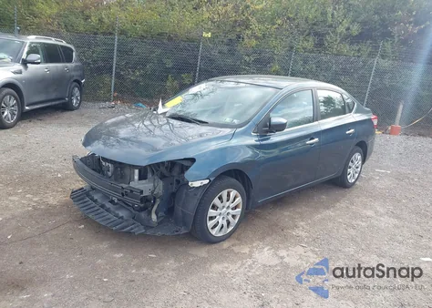 2015 Nissan Sentra Sv from USA, damaged, VIN 3N1AB7AP9FY298844